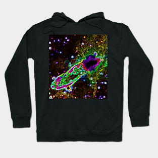 Black Panther Art - Glowing Edges 108 Hoodie